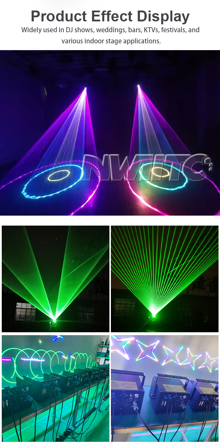 Mini 10W RGB Full-Color Animation Laser Light- BLUE SEA LIGHTING, image size:750x1512